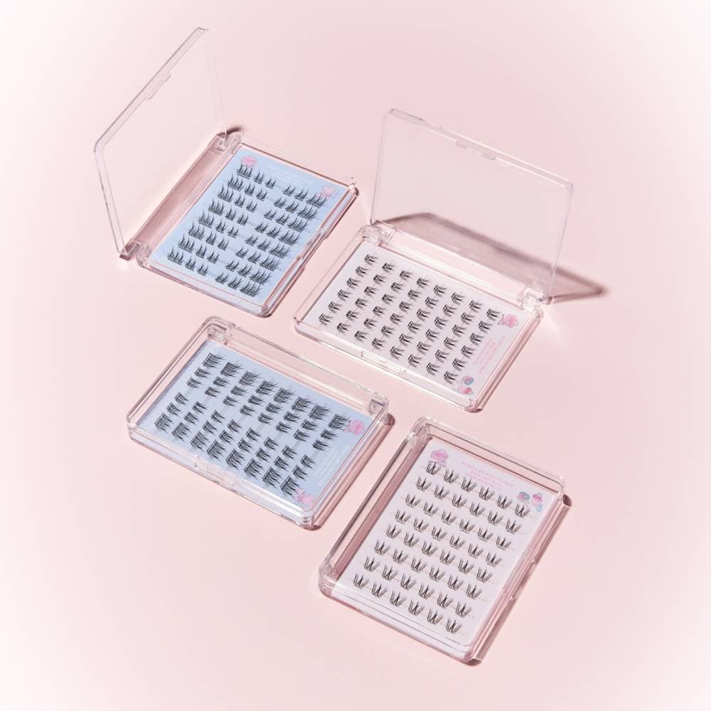 Filimili X Charmikiti No Glue Point Lash 2 Types (Dodo Cat 48P / Poyong Cat 48P)