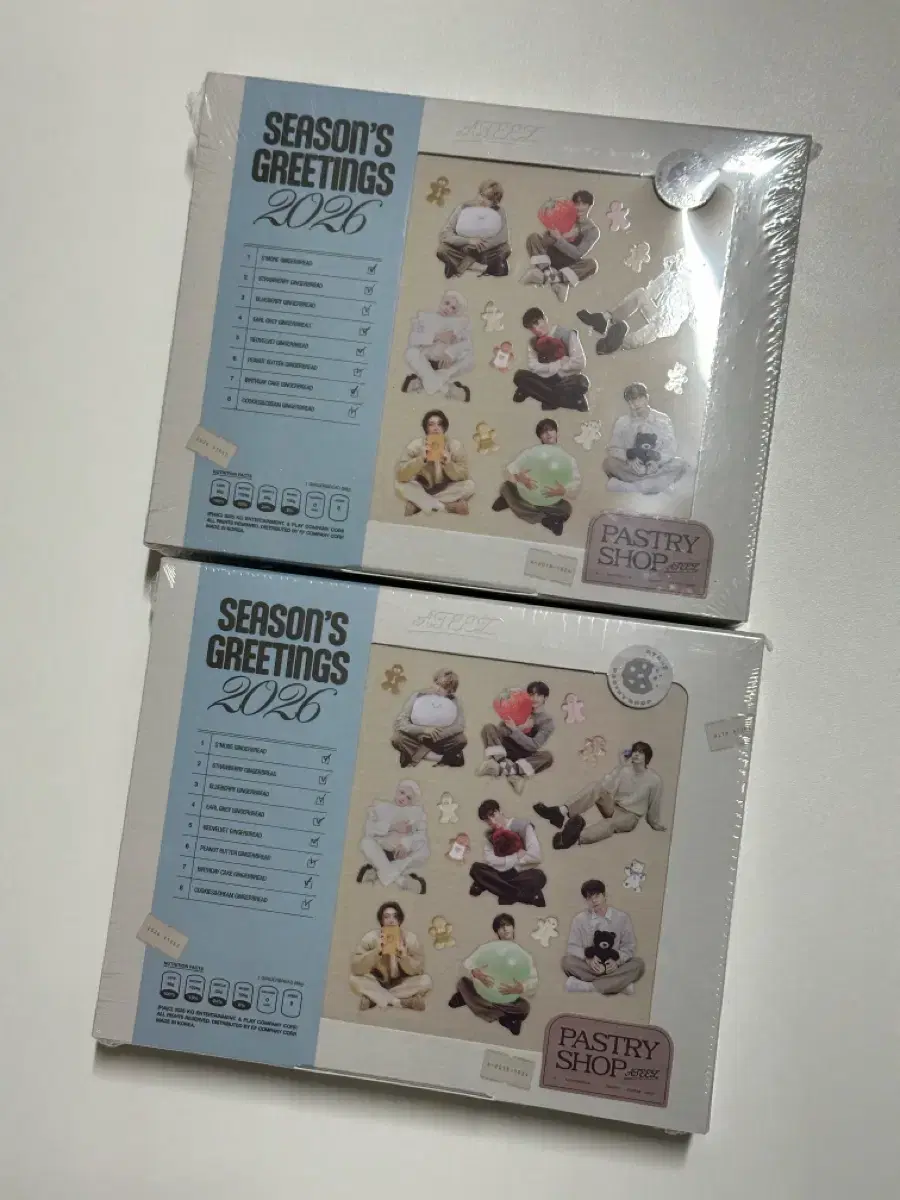 Sealed/No pre-order benefit poca) Ateez 2026 season's greetings 1