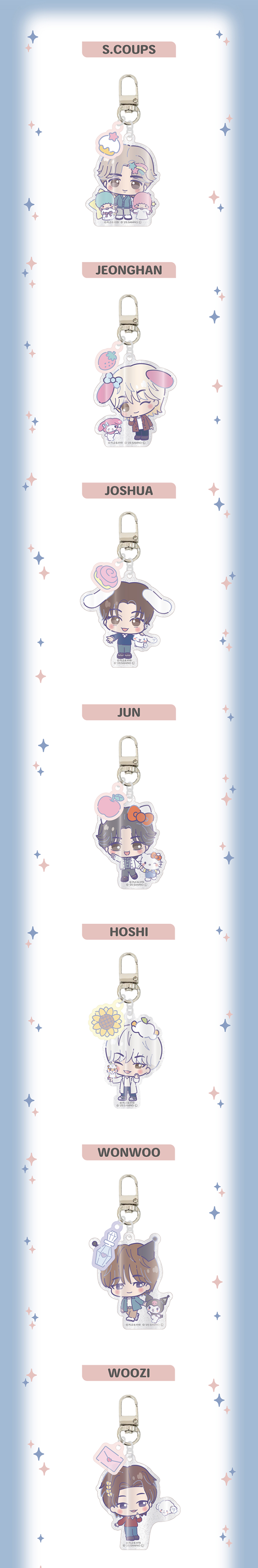 SEVENTEEN Keychain 3