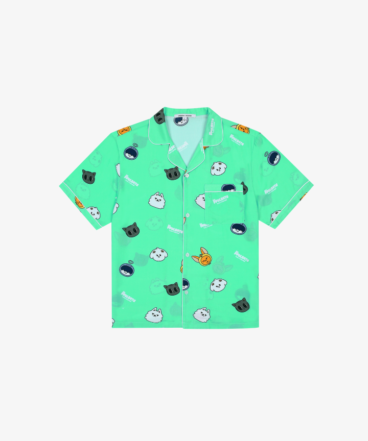 TOMORROW X TOGETHER PAJAMA TOP (mint) 1