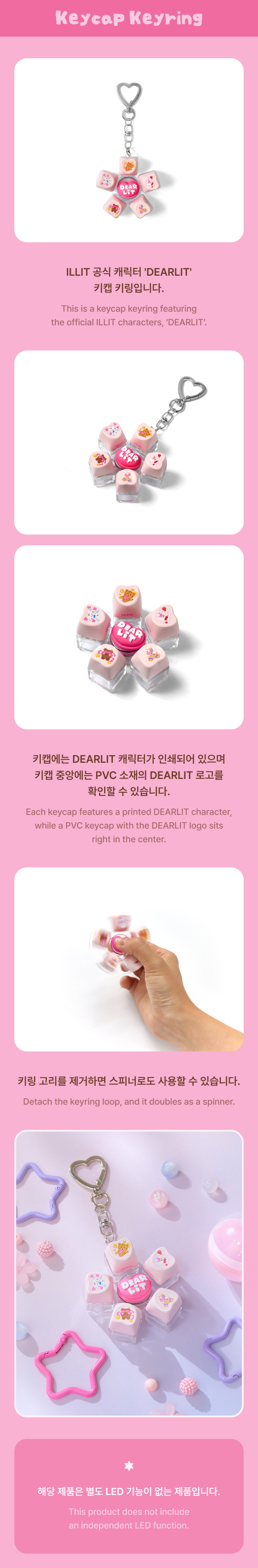ILLIT Keycap Keyring 3