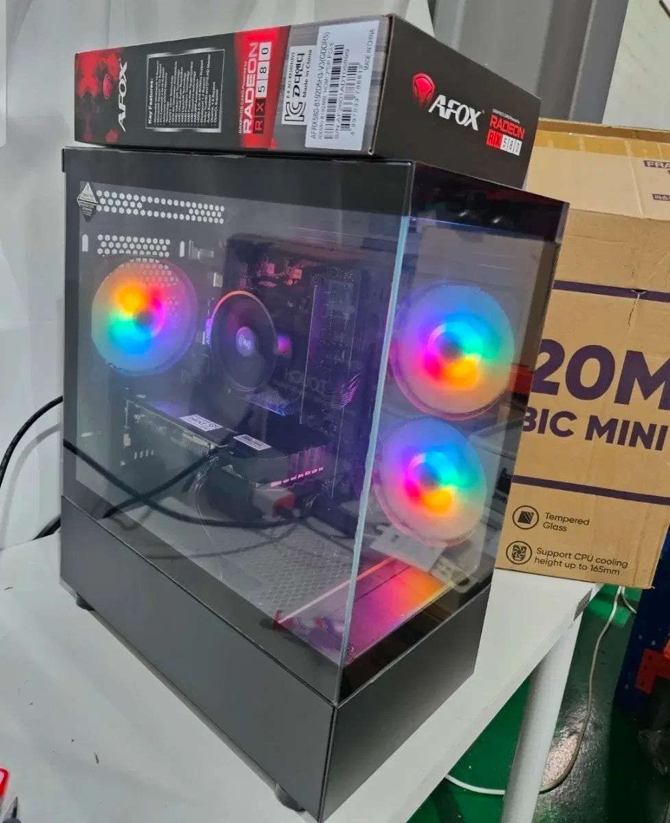 Desktop PC Ryzen 5 5600 RX580 512GB 16GB