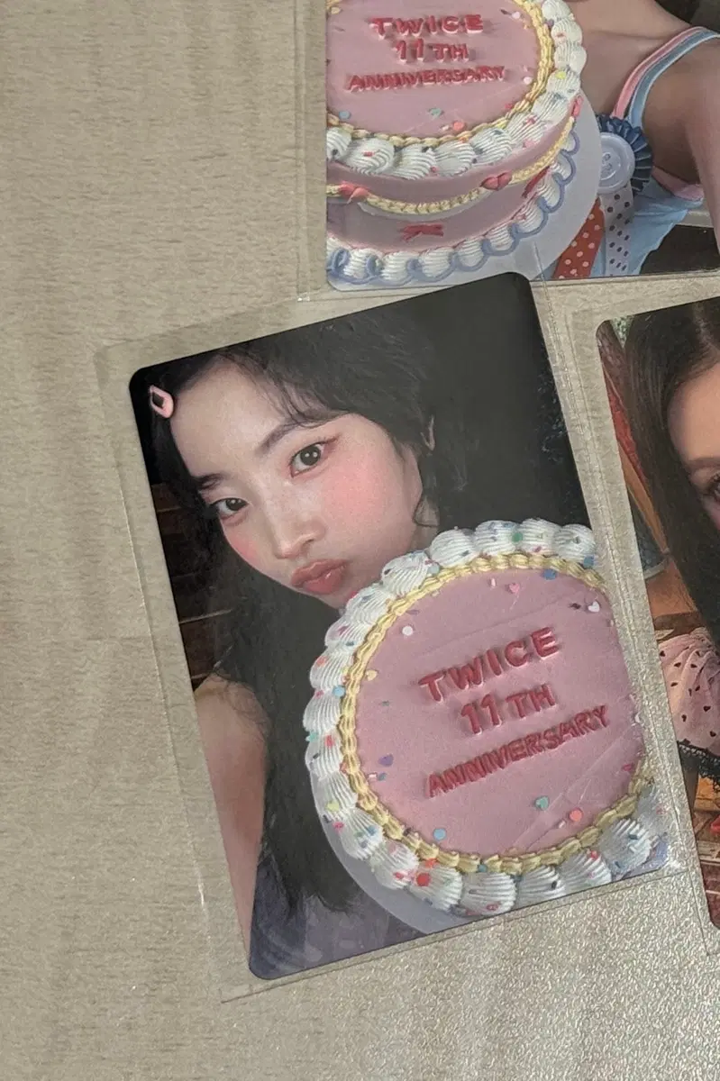 Twice Dahyun 11th Anniversary Tudungs Pop up 40,000 won amount pre-order benefit poca